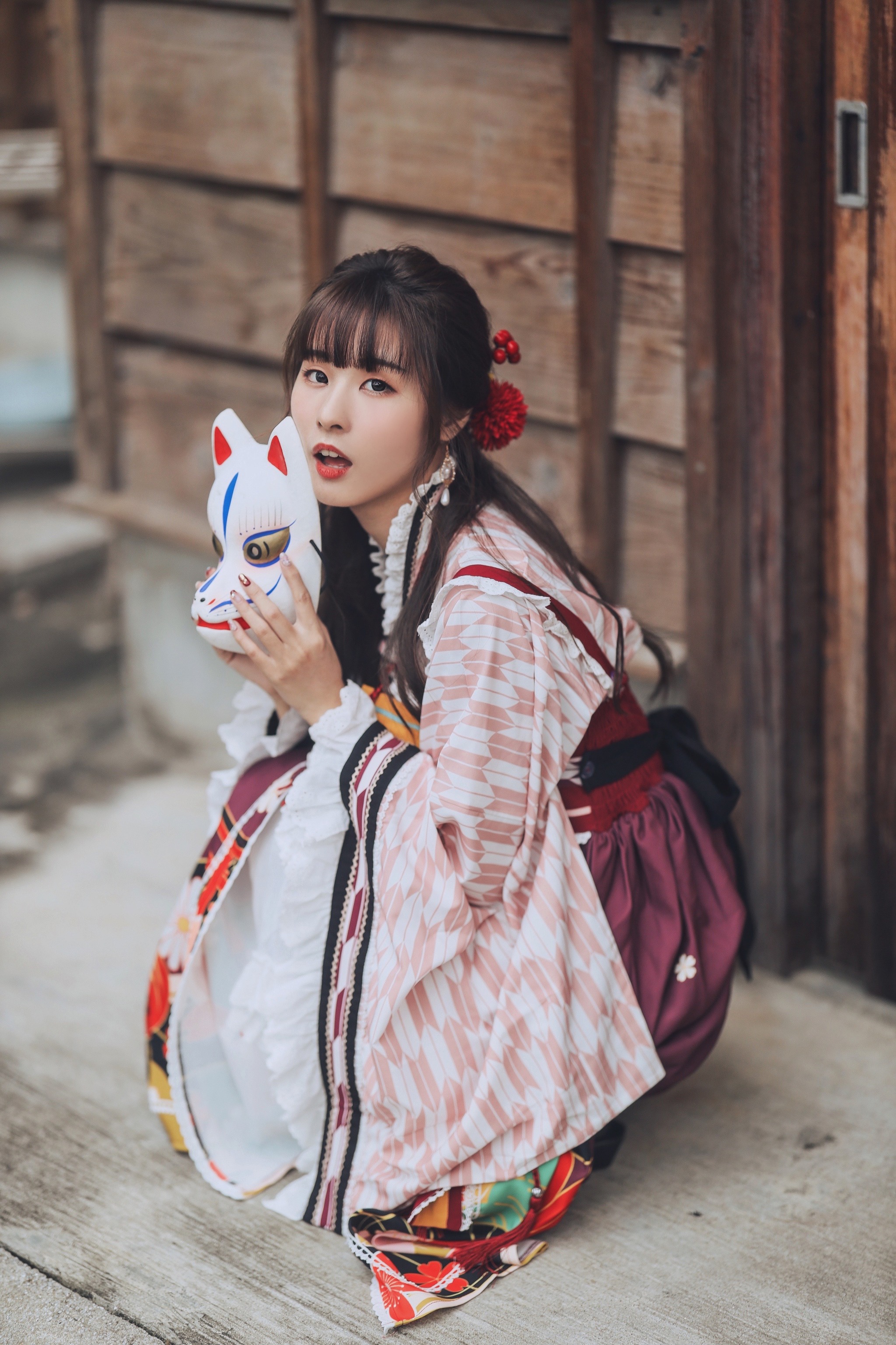 泥泥汝 - NO.004 神社巫女[30P]-XikXak